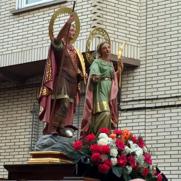 La festividad de los copatronos de Tarancón (San Víctor y Santa Corona) y el patrón de los agricultores (San Isidro) por la pandemia, queda reducido a las Eucaristías en su honor