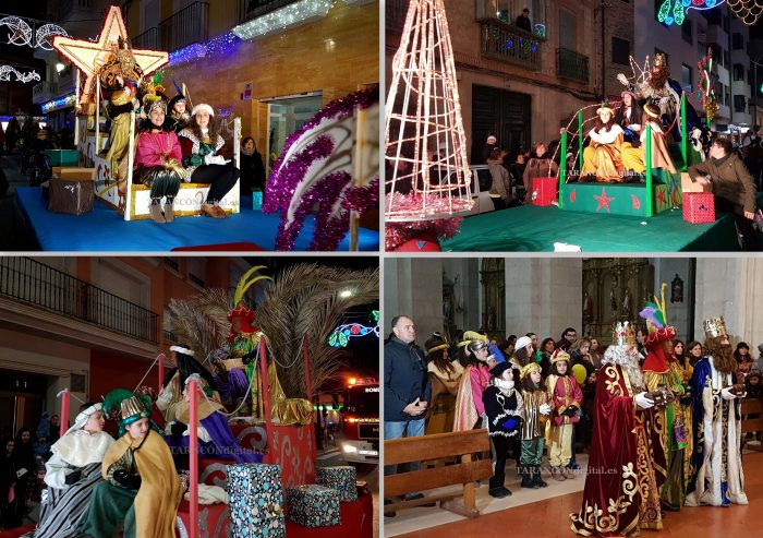 800 Kgs. de caramelos se repartirán este año en la Cabalgata de Reyes de Tarancón donde desfilarán 9 carrozas