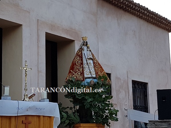 La Hdad. de la Virgen de Riánsares retoma este año la Misa del Alba al aire libre aunque suspende el traslado en romería de la imagen a Tarancón