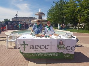 Tarancón se suma el 7 de mayo a la Cuestación Nacional de la AECC con mesas solidarias en distintos puntos de la ciudad