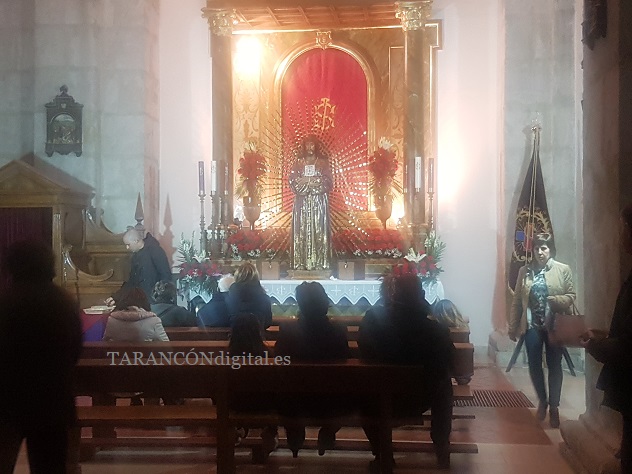 La Hdad. Jesús de Medinaceli de Tarancón pide a los fieles que se abstengan de besar y tocar la imagen para prevenir el contagio por Coronavirus