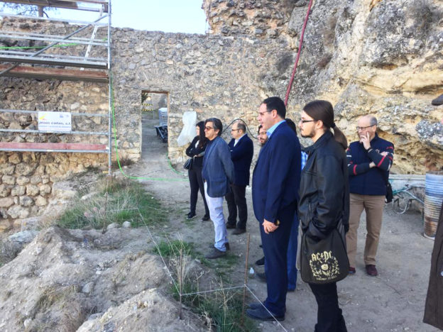 Diputación busca dotar a Uclés de un atractivo turístico más con la recuperación de la muralla árabe