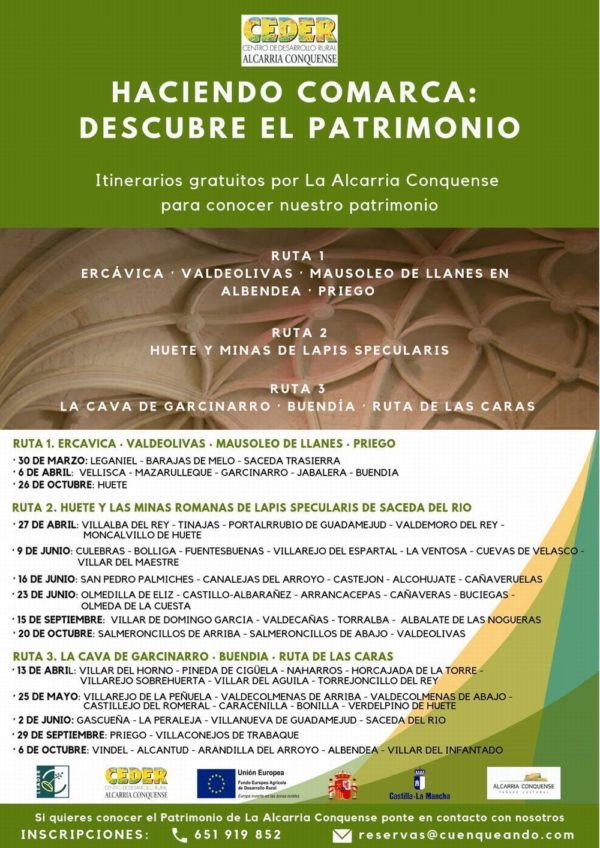 Rutas para descubrir el patrimonio alcarreño