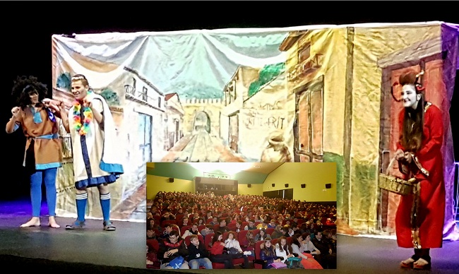 El Auditorio de Tarancón ha acogido hoy una de las jornadas del Festival de Teatro Grecolatino de Segóbriga