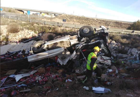 Accidentes de tráfico ocurridos durante el pasado fin de semana en las carreteras de Castilla-La Mancha