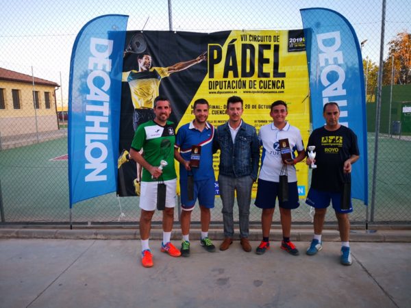 Jorge Noheda y Dani Huerta se hacen con el V Torneo de Pádel Villa de Villamayor de Santiago