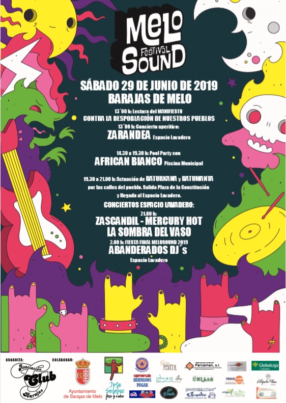 Barajas de Melo celebra por sus calles la 8ª edición del Melosound con el objetivo de dar visibilidad a la despoblación en el mundo rural