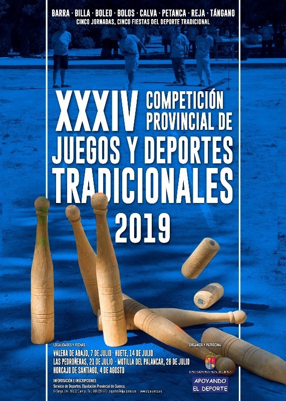 Huete será una de las 5 sedes de la Competición Provincial de Juegos Tradicionales
