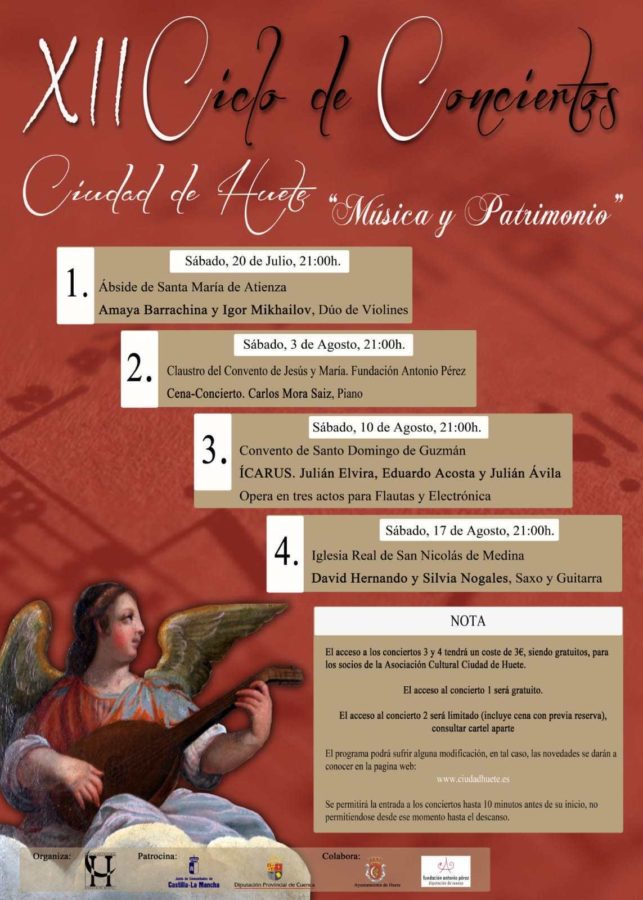 XII Ciclo de Conciertos «Música y Patrimonio» en Huete