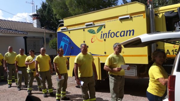 Convocado un nuevo ciclo de huelgas en Geacam para los días 23, 24, 30 y 31 de julio, en plena campaña de extinción de incendios