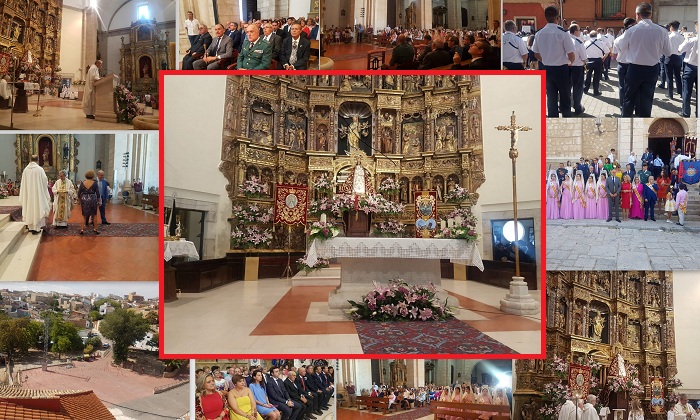 Tarancón honra a su patrona Ntra. Sra. de Riánsares con la Misa Mayor en el día Grande de las Fiestas