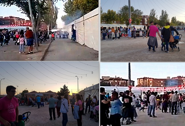 «El tardeo» novedad de estas fiestas en Tarancón reunía a un buen número de personas este Jueves en el Recinto de Carpas