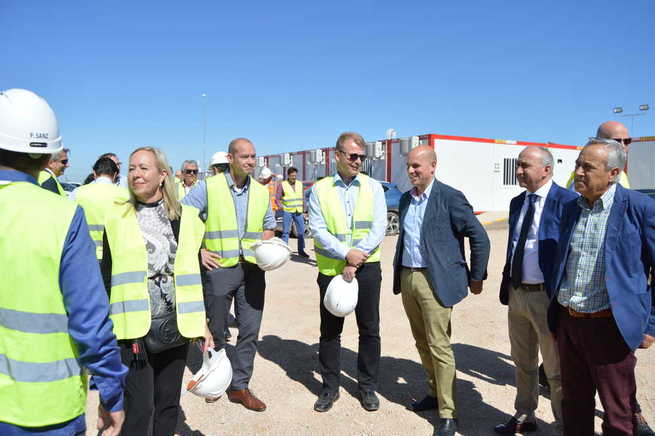 El director general de Empresas visita los trabajos que Nokian Tyres realiza en su Centro Tecnológico de Investigación de Neumáticos en Santa Cruz de la Zarza
