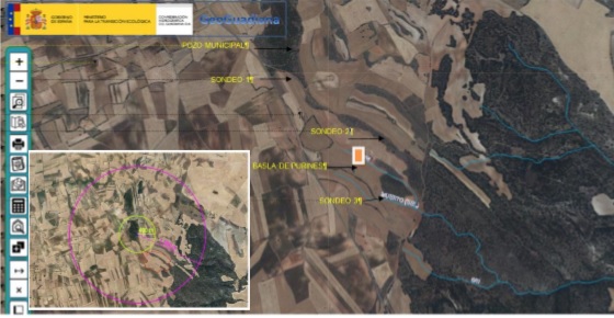 La Confederación del Guadiana ha informado de sanciones por sondeos irregulares en la Granja de Almendros