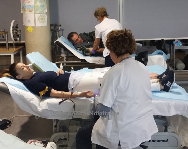 81 Donaciones de sangre se han realizado este lunes en el Centro de Especialidades de Tarancón