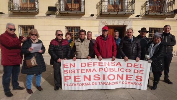 Vigésimo Tercer viernes al sol de la Plataforma de Tarancón y comarca en defensa del sistema público de pensiones