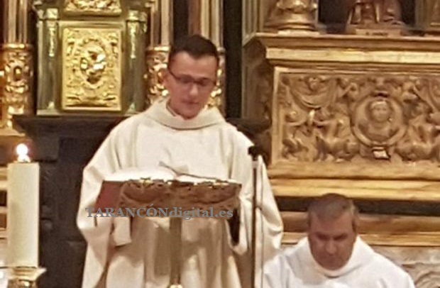 El sacerdote taranconero Mario Ramírez Torrero toma posesión como nuevo párroco de la parroquia castrense Santa María de la Dehesa