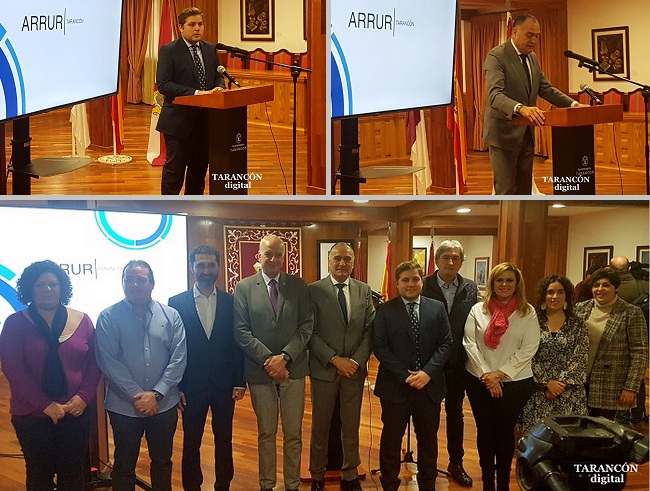 El consejero de Fomento Nacho Hernando ha presentado hoy en Tarancón el Plan de regeneración urbana que supondrá una inversión de 2,6 millones de euros