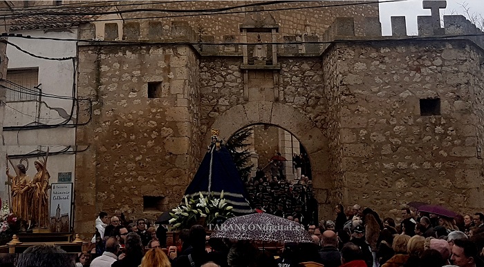 Tarancón despide a su patrona Ntra. Sra. de Riánsares en una jornada nublada, con lluvia fina y con temperatura fresca