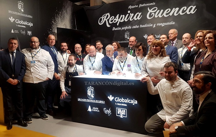 Arranca Madrid Fusión 2020 con la presencia por primera vez de la Diputación Provincial de Cuenca y varios chefs taranconeros