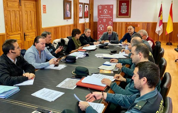 López Carrizo y Rodríguez Cantos presiden la Junta Local de Seguridad de cara al Carnaval 2020 en Tarancón