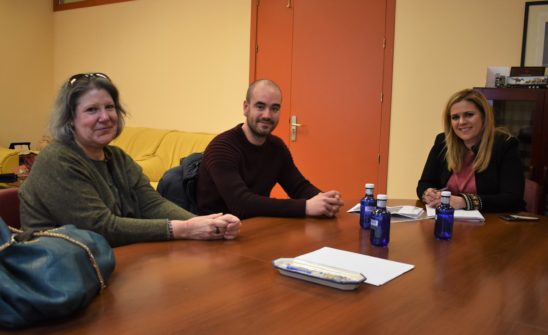 La Delegada de la Junta en Cuenca mantenía este jueves un encuentro con el teniente alcalde de Alcázar del Rey José A. Huete