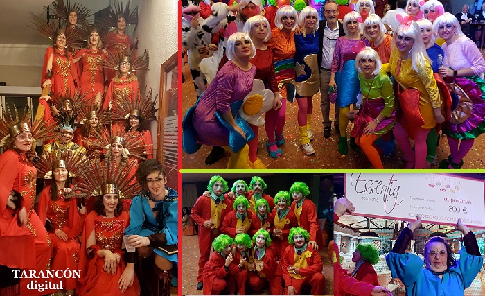Los concursos de disfraces protagonizaron el Carnaval Nocturno en los distintos establecimientos de Tarancón