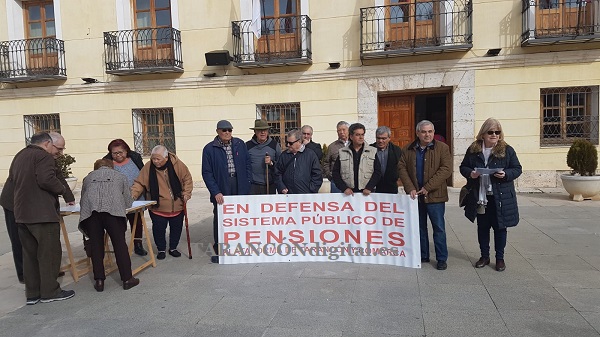 La Plataforma de Tarancón y Comarca en defensa del Sistema Público de la Seguridad Social se adhiere al manifiesto conjunto de los movimientos sociales de pensionistas