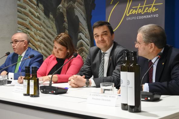Castilla-La Mancha presenta en Talavera el primer canal corto de comercialización de la región, de aceite, impulsado por el Gobierno regional