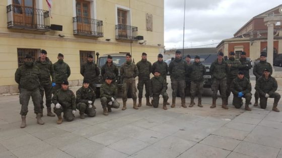 Dos patrullas de la Brigada Paracaidista, integradas por 25 militares, acudirán este sábado a Cuenca y a Tarancón para tareas de vigilancia y control.