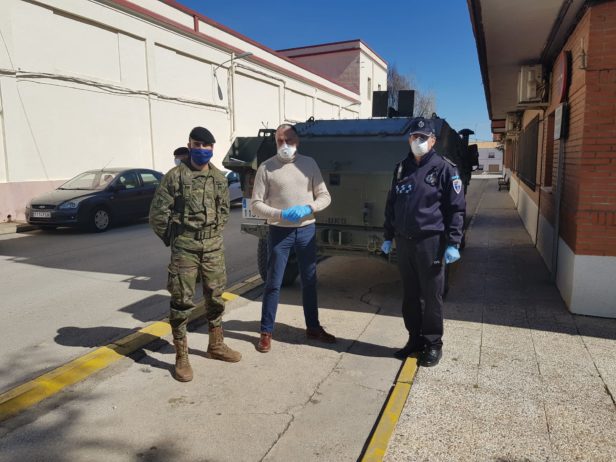 Efectivos del Ministerio de Defensa desplazados hoy en Castilla-La Mancha realizarán cometidos de apoyo a Fuerzas de Seguridad del Estado, vigilancia, reconocimientos y/o desinfecciones en diferentes áreas e infraestructuras