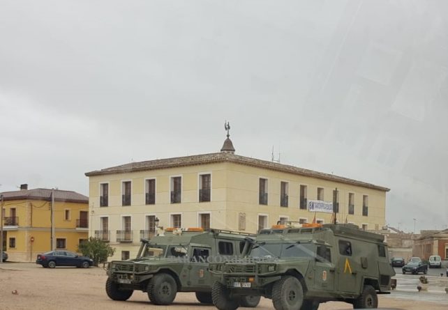 El Ministerio de Defensa despliega una sección de la UME en Cuenca para apoyar a la Guardia Civil en la labor de garantizar la seguridad