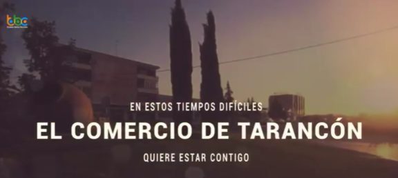 El Comercio de Tarancón ha editado un vídeo en el que recuerda la importancia de quedarse en casa en estos días de confinamiento y anuncia la confianza de volver con más fuerza
