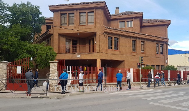 103 Donaciones de Sangre se han realizado esta tarde en la Casa de la Cultura de Tarancón a raíz de la crisis sanitaria