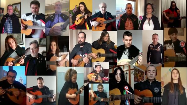 La Rondalla Cuesta de la Virgen de #Tarancón interpreta el Mayo a nuestra patrona desde el confinamiento