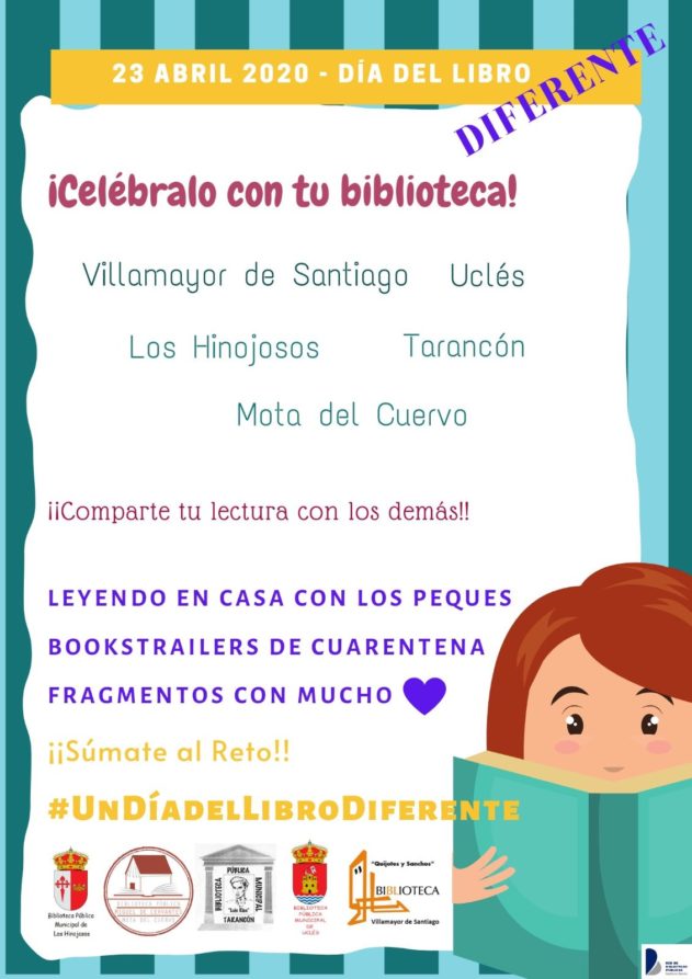 Las bibliotecas de Tarancón, Los Hinojosos, Villamayor de Santiago y Uclés celebran «Un día del libro diferente»
