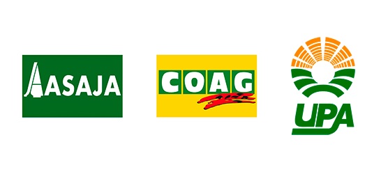 ASAJA, COAG y UPA reclaman “ayuda urgente” a la Comisión Europea para los sectores más afectados por la crisis