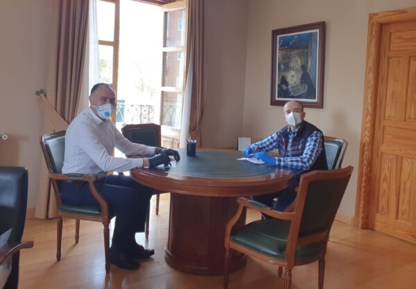 El Ayuntamiento y CEOE CEPYME Tarancón trabajan en medidas que beneficien a empresarios y autónomos de la localidad