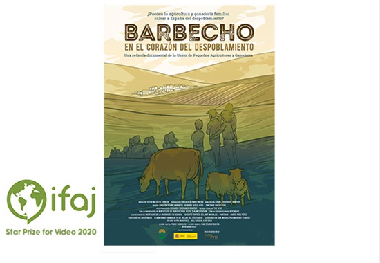 ‘Barbecho. En el corazón del despoblamiento’, premio a la mejor película para los periodistas agrarios internacionales
