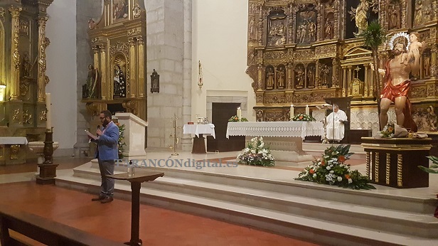 La hermandad de San Cristóbal de Tarancón celebraba este viernes una eucaristía en la Iglesia Ntra. Sra. de la Asunción