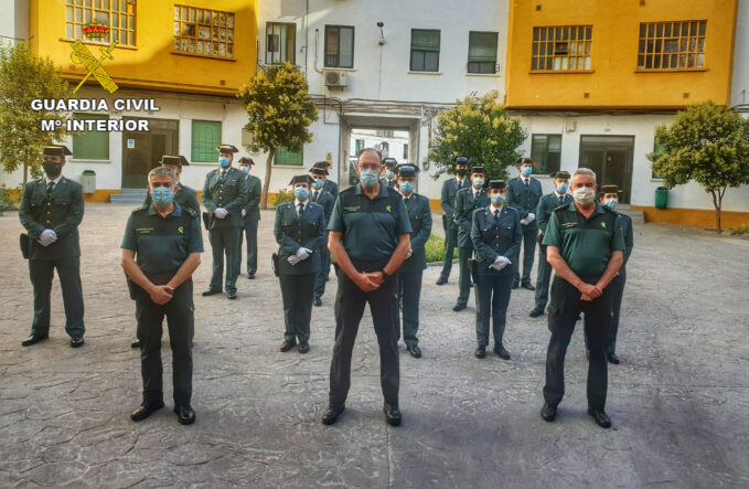La Comandancia de Ciudad Real recibe a 16 Guardias Civiles en prácticas