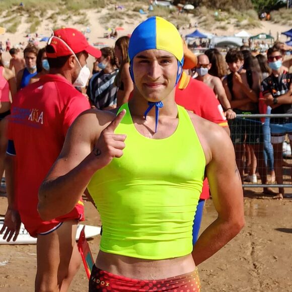 Pedro Almendros Diaz, hace “doblete” en el Campeonato de España en la categoría Juvenil, logrando el segundo titulo particular en la prueba “reina” de Salvamento y Socorrismo, Oceanman.