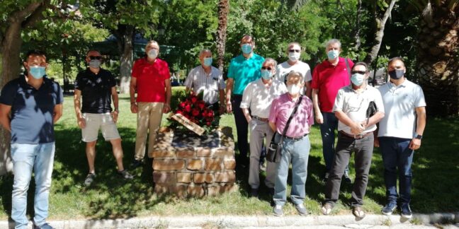 CCOO rinde homenaje a los nueve trabajadores fallecidos el 14 de agosto de 2003 en la explosión de Repsol-Puertollano