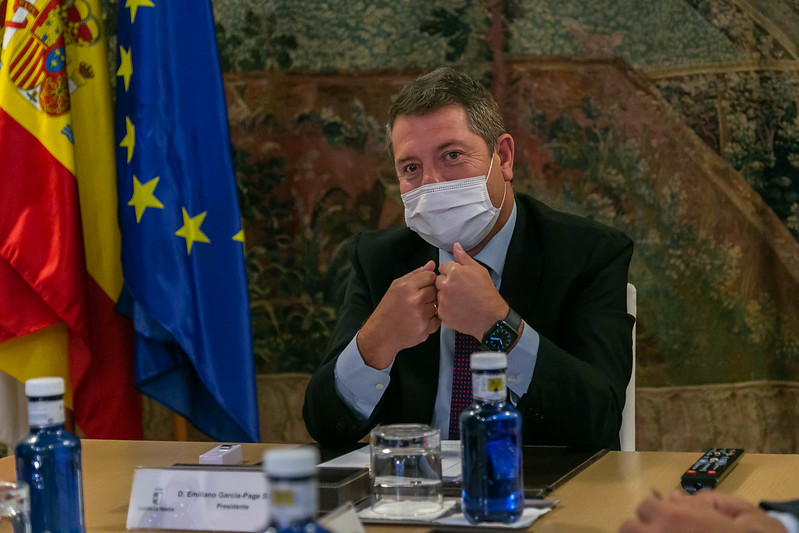 El presidente de Castilla-La Mancha reivindica un consenso de Estado que “permita una plataforma conjunta de reacción frente el virus”