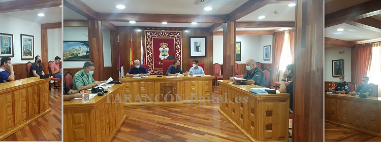 Tarancón celebra la Junta Local de Seguridad a pesar de haberse suspendido las Fiestas Patronales y pondrá en marcha el operativo durante esos días especialmente el día 7