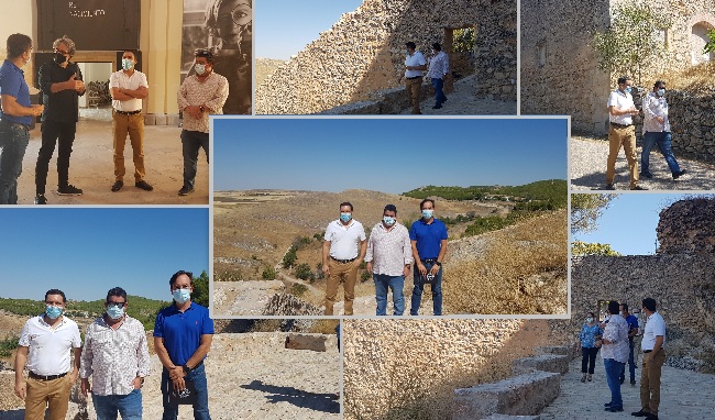 La Diputación Provincial de Cuenca invertirá en Uclés 290.000 euros en una segunda fase de restauración de la muralla que rodea el Monasterio