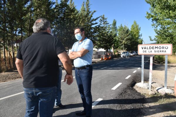 La Diputación invierte 370.000 euros en la rehabilitación de la carretera que une Valdemoro de la Sierra y Campillos Sierra