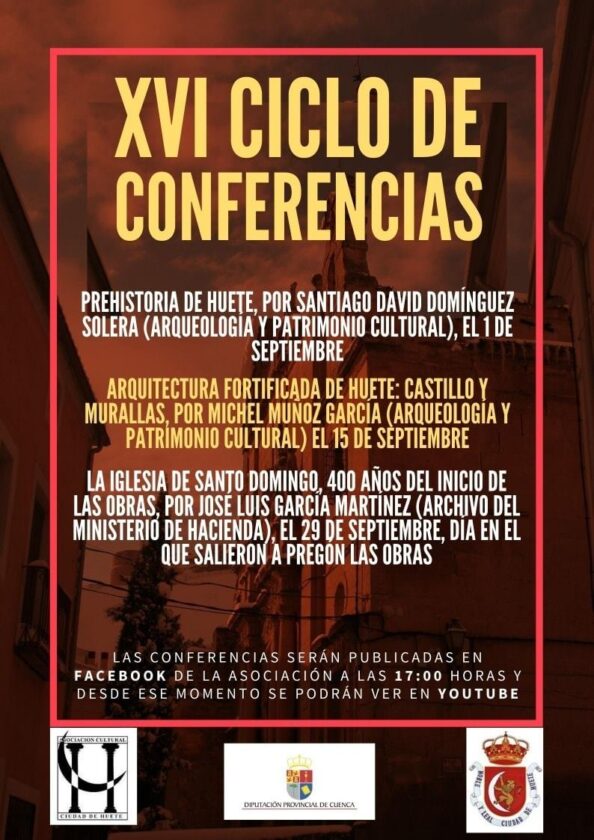 Concurso Juvenil y Ciclo de Conferencias de la Asociación Cultural Ciudad de Huete