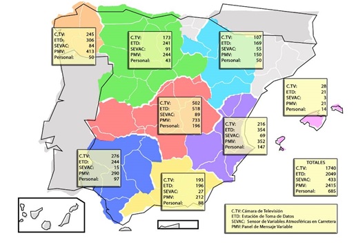 La DGT preve importante movimiento de vehículos de largo y corto recorrido por las carreteras del territorio nacional en la operación Agosto