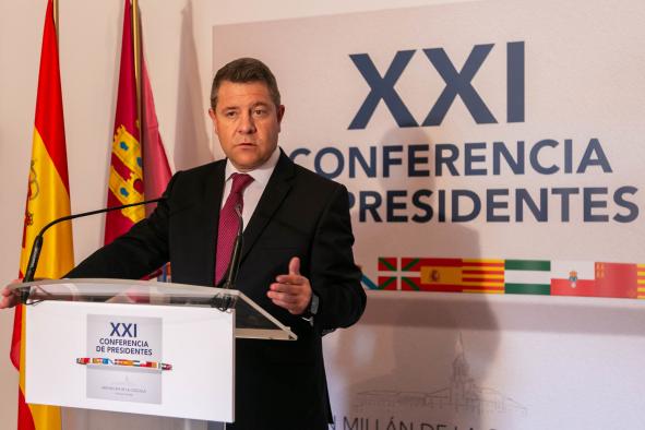 García-Page plantea en la XXI Conferencia de Presidentes que España destine al menos el 25% de su gasto sanitario total a la Atención Primaria